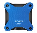 Adata Zewnętrzny dysk SSD SD620 2TB U3.2A 520/460 MB/s Blue 