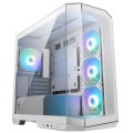 MSI Obudowa MAG PANO M100R PZ WHITE TEMPERED GLASS USB 