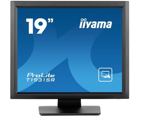 IIYAMA Monitor 19 cali T1931SR-B1S RESIS.IP54,HDMI,DP,VGA,2x1W,5:4 