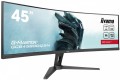 IIYAMA Monitor 45 cali G-Master GCB4580DQSN-B1, VA,DQHD,165HZ,USB-C-DOCK,RJ45,32:9,  1500R,450cd/m2,3000:1,0.8ms,3xUSB,2xHDMI,1xDP,2x3W,PowerDelivery-90W