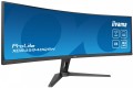 IIYAMA Monitor 44.5 cala XCB4594DQSN-B1 VA,DQHD,165HZ,USB-C-DOCK,RJ45,32:9,1500R,450cd/m2,3000:1,0.8ms,3xUSB,2xHDMI,1xDP,2x3W,PowerDelivery-90W