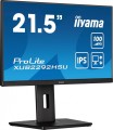 IIYAMA Monitor 21.5 cala XUB2292HSU-B6 IPS,100Hz,FreeSync,PIVOT,0.4ms,HDMI,  DP,4xUSB(3.2),2x2W,HAS(150mm)