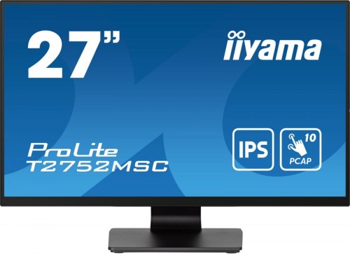 IIYAMA Monitor 27 cali T2752MSC-B1 10 PKT. POJ,IPS,HDMI,DP,2x2USB(3.2),2x1W400cd/m2,7H, 