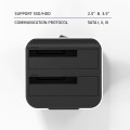 Qoltec Stacja dokująca do dysków HDD SSD 2.5" 3.5" | SATA III | USB 3.0 | Super speed 5Gb/s | z funkcją klonowania offline