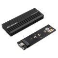Qoltec Obudowa | kieszeń NV2270 na dysk M.2 SSD | SATA | NVMe | USB-C | 2TB 