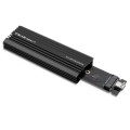 Qoltec Obudowa | kieszeń NV2270 na dysk M.2 SSD | SATA | NVMe | USB-C | 2TB 