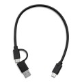 Qoltec Obudowa | kieszeń NV2270 na dysk M.2 SSD | SATA | NVMe | USB-C | 2TB 