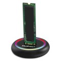 Qoltec Stacja dokujca dysków SSD M.2 | NVMe | SATA | USB-C | 2TB 