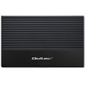 Qoltec Obudowa | Kieszeń na dysk SSD HDD 2.5 cala | SATA | USB 3.0 | Super  speed 5Gb/s | 2TB | Czarna