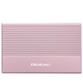 Qoltec Obudowa | Kieszeń na dysk SSD HDD 2.5 cala | SATA | USB 3.0 | Super  speed 5Gb/s | 2TB | Różowy