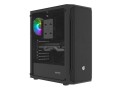 Natec Obudowa Fury Shobo SH4 RGB Midi Tower z oknem Czarna 