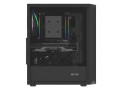 Natec Obudowa Fury Shobo SH4 RGB Midi Tower z oknem Czarna 
