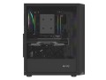 Natec Obudowa Fury Shobo SH4F RGB Midi Tower z oknem Czarna 