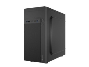 Natec Obudowa Helix USB-C MATX Mini Tower Czarna 