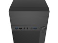 Natec Obudowa Helix USB-C MATX Mini Tower Czarna 