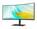 Samsung Monitor 34 cale ViewFinity S65UA VA 3440x1440 UWQHD 21:9 1xHDMI 1xDP 1xUSB-C(90W) 3xUSB 3.0 LAN (RJ45) 5ms 100Hz HAS+PIVOT zakrzywiony głośniki 3Y OS 