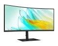 Samsung Monitor 34 cale ViewFinity S65UA VA 3440x1440 UWQHD 21:9 1xHDMI 1xDP 1xUSB-C(90W) 3xUSB 3.0 LAN (RJ45) 5ms 100Hz HAS+PIVOT zakrzywiony głośniki 3Y OS 