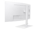 Samsung Monitor 34 cale ViewFinity S6 VA 3440x1440 UWQHD 21:9 1xHDMI 1xDP 2xTB 4.0(90W/15W) 3xUSB 3.0 LAN(RJ45) 5ms 100Hz HAS+PIV zakrzyw. gł. biały 3YOnS