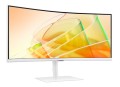 Samsung Monitor 34 cale ViewFinity S6 VA 3440x1440 UWQHD 21:9 1xHDMI 1xDP 2xTB 4.0(90W/15W) 3xUSB 3.0 LAN(RJ45) 5ms 100Hz HAS+PIV zakrzyw. gł. biały 3YOnS