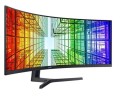 Samsung Monitor 49 cali ViewFinity S9 VA 5120x1440 DQHD 32:9 2xHDMI 1xUSB-C (90W) 1xDP 3xUSB 3.0 LAN (RJ45) 4ms HAS głośniki zakrzywiony 3Yon-site