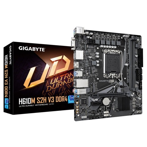 Gigabyte Płyta główna H610M S2H V3 DDR4 s1700 2DDR4 DP/HDMI M.2 mATX 