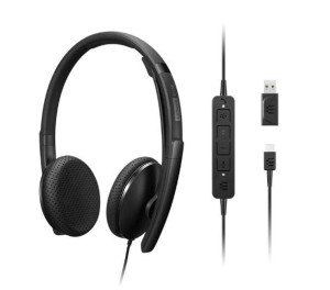 Lenovo Zestaw słuchawkowy przewodowy VoIP Teams 4XD1M45626 