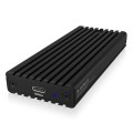 IcyBox Obudowa IB-1917M-C32 NVMe USB 3.2 Gen 2x2,  20 Gbit/s 