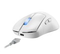 Asus Mysz bezprzewodowa ROG Keris II ACE 42000/WL/BT/RF/USB/White 