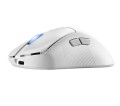 Asus Mysz bezprzewodowa ROG Keris II ACE 42000/WL/BT/RF/USB/White 