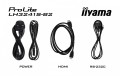 IIYAMA Monitor 32 cale LH3241S-B2 IPS,FHD,HDMI,24/7,RJ45 