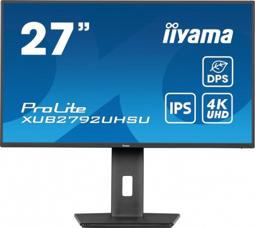 IIYAMA Monitor 27 cali XUB2792UHSU-B6,4K,IPS,DP,HDMI,USB-C 