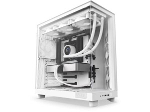 NZXT Obudowa H6 Flow z oknem Biała 