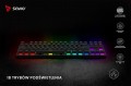Savio Klawiatura mechaniczna RGB Tempest X2 Outemu Red 