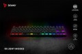 Savio Klawiatura mechaniczna RGB Tempest X2 Outemu Red 