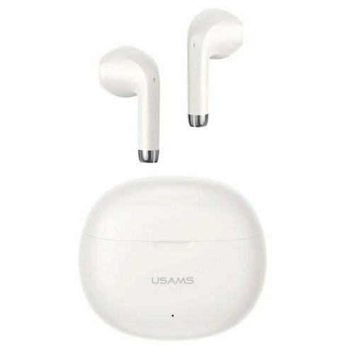 USAMS Słuchawki Bluetooth 5.3 TWS Rhymbo series Beżowe 