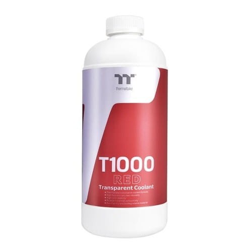 Thermaltake Płyn do zestawów wodnych - T1000 1L Coolant Transparent - Red 