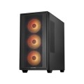 Chieftec Obudowa GS-03B-OP Hunter 3 Midi 4x ARGB Fans 