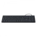 Hama Klawiatura CK-100 przewodowa Czarna 