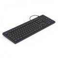 Hama Klawiatura CK-100 przewodowa Czarna 