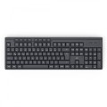 Hama Klawiatura WK-200 bezprzewodowa Czarna 