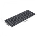 Hama Klawiatura WK-300 bezprzewodowa Czarna 