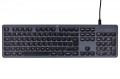 Hama Klawiatura CK-400 przewodowa Czarno-szara 