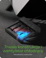 IcyBox Duplicator (klonowanie 1:3) dla NVMe M.2 SSD IB-4013MCL-C4 4-Bay USB4