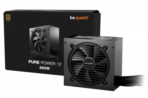 Be quiet! Zasilacz Pure Power 12 550W ATX 3.1 80PLUS GOLD 