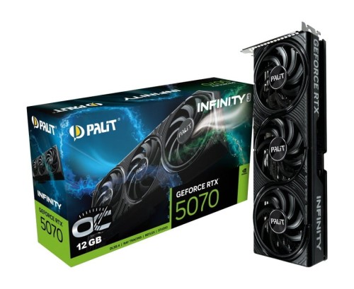 Palit Karta graficzna GeForce RTX 5070 INFINITY 3 OC 12GB GDDR7 192bit DLSS 4 + Gra Pragmata