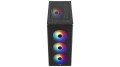 AeroCool Obudowa Designer Czarna Mid Tower RGB v1 
