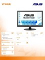 Asus Monitor VT169HE DOTYK IPS FHD HDMI 