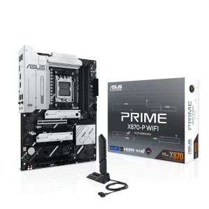 Asus Płyta główna PRIME X870-P WIFI AM5 4 DDR5 HDMI/USB-C 