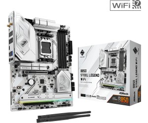 ASRock Płyta główna B850 Steel Legend WiFi AM5 4DDR5 ATX 