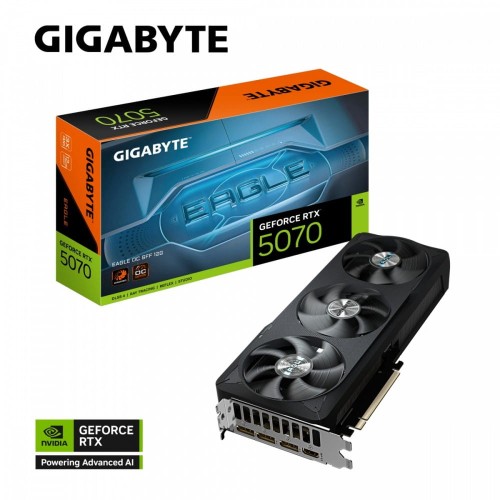 Gigabyte Karta graficzna GeForce RTX 5070 EAGLE OC  SSF 12GB 192bit HDMI  DLSS 4 + Gra Pragmata